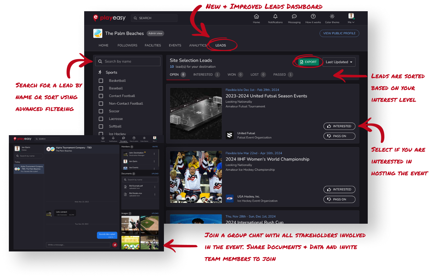 Lead Gen 2.0 Dashboard