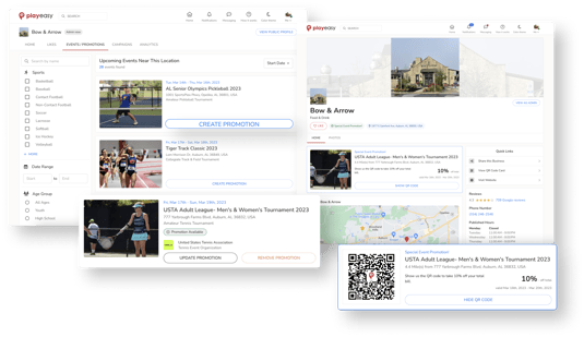 promotions from local business pov