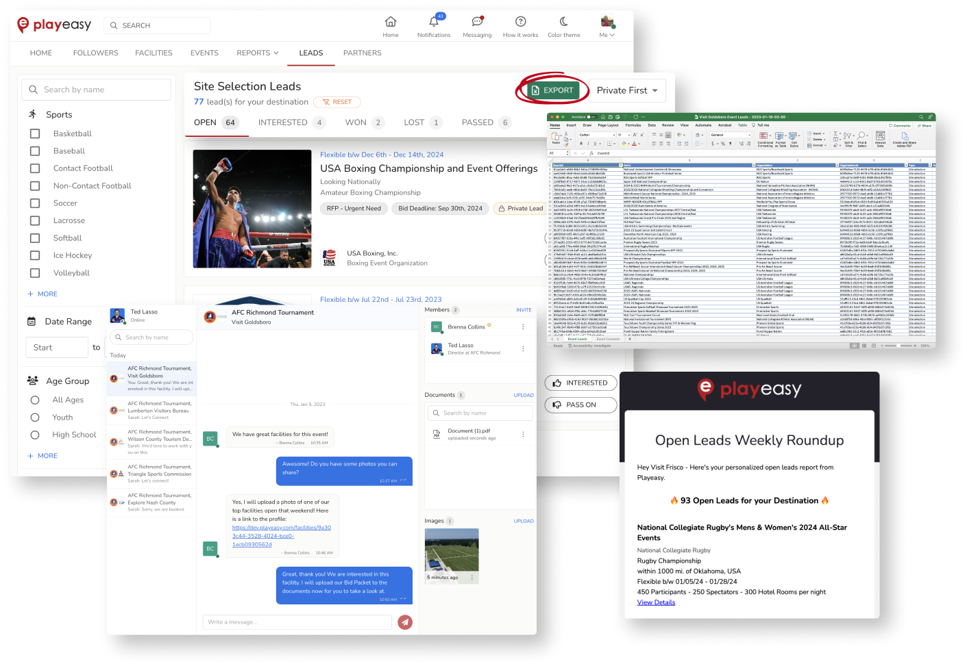 Automate finding leads