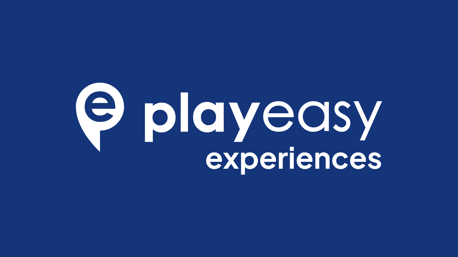 Playeasy Experiences Logo Blue BG